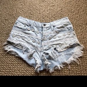 Carmar denim shorts